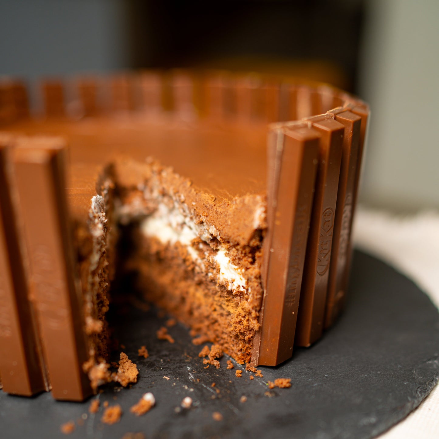 Tarta de KitKat