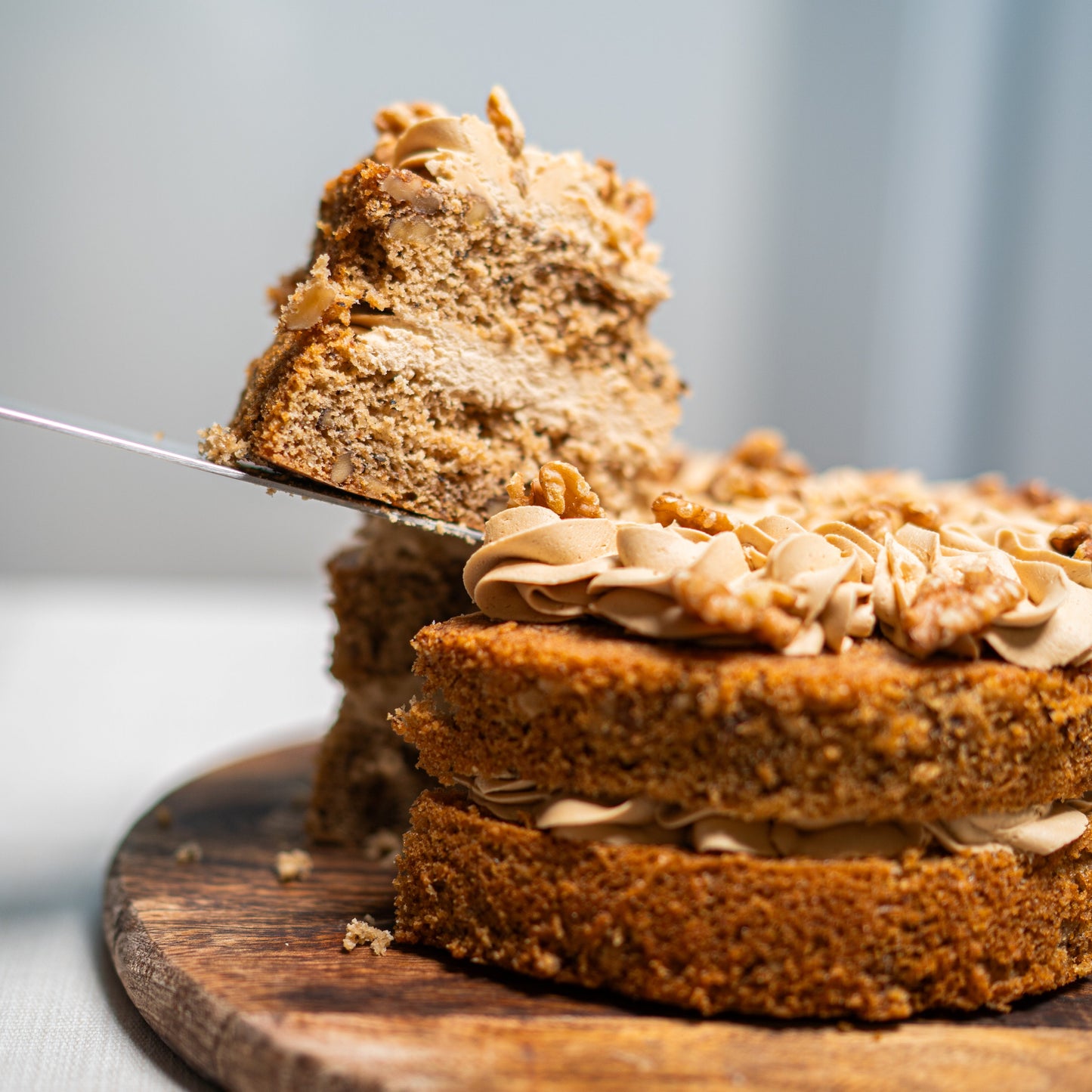 Coffee and Walnut Cake